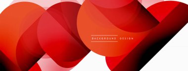 Yuvarlak üçgen çizgileri ve daireleri şekillendirir. Duvar kağıdı afişi arkaplanı veya iniş sayfası için Geometrik vektör çizimi