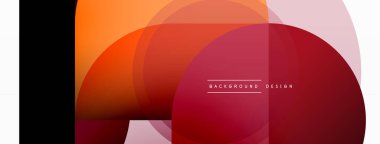 Geometrik asgari duvar kağıdı. Geometrik şekiller. Duvar kağıdı afişi veya iniş sayfası için vektör illüstrasyonu