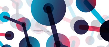 Ağ konsepti soyut arka plan. Nokta bağlantısı. Büyük veri fikri. Duvar kağıdı, afiş, arkaplan veya iniş için iş şablonu