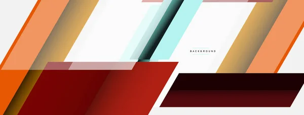 Antecedentes Forma cuadrada diagonal geométrica y composición abstracta de líneas. Ilustración vectorial para fondo de banner de papel pintado o landing page — Archivo Imágenes Vectoriales