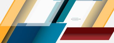 Geçmişi. Geometrik köşegen şekiller ve çizgiler soyut bileşim. Duvar kağıdı afişi veya iniş sayfası için vektör illüstrasyonu