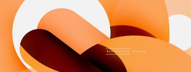 Soyut arkaplanı çember içine al. Duvar kağıdı afişi arkaplan kartı veya iniş sayfası için vektör illüstrasyonu