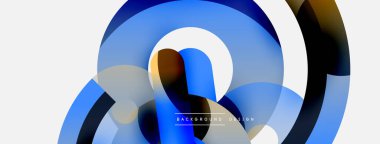 Soyut arkaplanı çember içine al. Duvar kağıdı afişi arkaplan kartı veya iniş sayfası için vektör illüstrasyonu