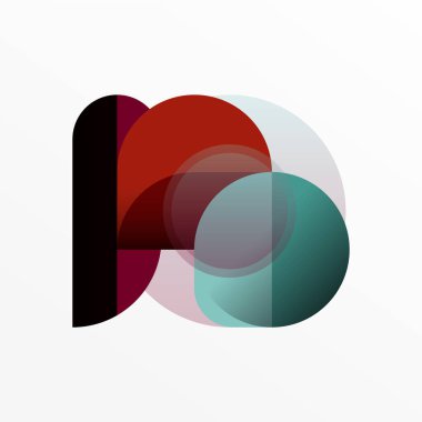 Yuvarlak üçgen çizgileri ve daireleri şekillendirir. Duvar kağıdı afişi arkaplanı veya iniş sayfası için Geometrik vektör çizimi