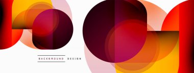 Geometrik asgari duvar kağıdı. Geometrik şekiller. Duvar kağıdı afişi veya iniş sayfası için vektör illüstrasyonu