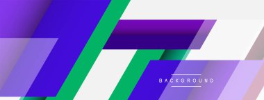 Geçmişi. Geometrik köşegen şekiller ve çizgiler soyut bileşim. Duvar kağıdı afişi veya iniş sayfası için vektör illüstrasyonu