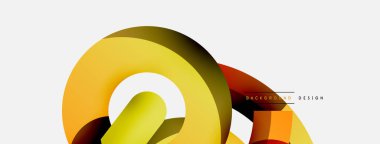 Soyut arkaplanı çember içine al. Duvar kağıdı afişi arkaplan kartı veya iniş sayfası için vektör illüstrasyonu