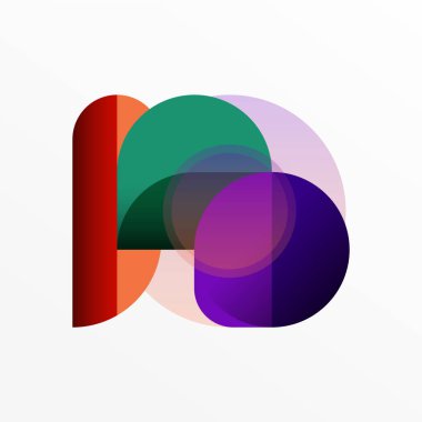 Yuvarlak üçgen çizgileri ve daireleri şekillendirir. Duvar kağıdı afişi arkaplanı veya iniş sayfası için Geometrik vektör çizimi