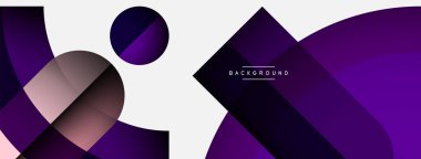 Moda şekilleri, renk minimal tasarım bileşimi, duvar kağıdı afişi veya iniş sayfası için çizgiler ve gölgeler