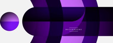 Moda şekilleri, renk minimal tasarım bileşimi, duvar kağıdı afişi veya iniş sayfası için çizgiler ve gölgeler