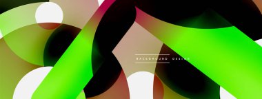Soyut arkaplanı çember içine al. Duvar kağıdı afişi arkaplan kartı veya iniş sayfası için vektör illüstrasyonu