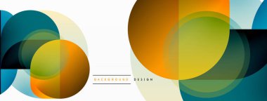 Geometrik asgari duvar kağıdı. Geometrik şekiller. Duvar kağıdı afişi veya iniş sayfası için vektör illüstrasyonu