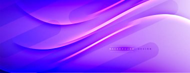 Soyut arkaplan - çizgiler ışık ve gölgelerle oluşturuldu. Teknoloji ya da iş dijital şablonu. Dinamik arkaplan ile basit akışkan renk gradyanı