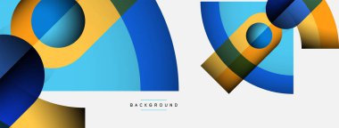 Moda şekilleri, renk minimal tasarım bileşimi, duvar kağıdı afişi veya iniş sayfası için çizgiler ve gölgeler