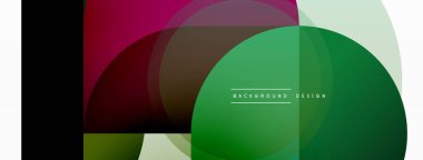 Geometrik asgari duvar kağıdı. Geometrik şekiller. Duvar kağıdı afişi veya iniş sayfası için vektör illüstrasyonu