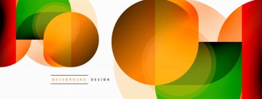 Geometrik asgari duvar kağıdı. Geometrik şekiller. Duvar kağıdı afişi veya iniş sayfası için vektör illüstrasyonu