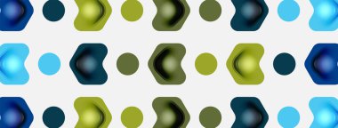 Beyaz arka planda renkli ok şekilleri. Minimum geometrik soyut arkaplan. Duvar kağıdı afişi veya iniş sayfası için vektör illüstrasyonu