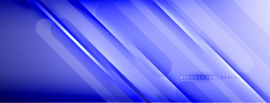 Soyut arkaplan - çizgiler ışık ve gölgelerle oluşturuldu. Teknoloji ya da iş dijital şablonu. Dinamik arkaplan ile basit akışkan renk gradyanı