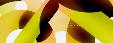 Soyut arkaplanı çember içine al. Duvar kağıdı afişi arkaplan kartı veya iniş sayfası için vektör illüstrasyonu