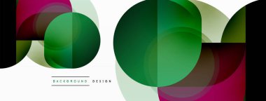 Geometrik asgari duvar kağıdı. Geometrik şekiller. Duvar kağıdı afişi veya iniş sayfası için vektör illüstrasyonu