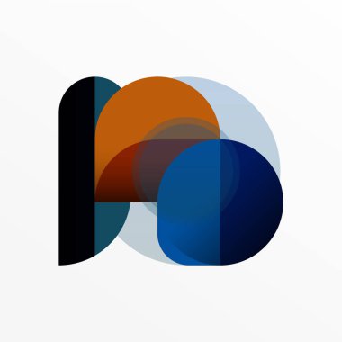 Yuvarlak üçgen çizgileri ve daireleri şekillendirir. Duvar kağıdı afişi arkaplanı veya iniş sayfası için Geometrik vektör çizimi