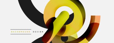 Soyut arkaplanı çember içine al. Duvar kağıdı afişi arkaplan kartı veya iniş sayfası için vektör illüstrasyonu