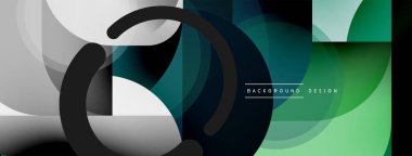 Geometrik asgari duvar kağıdı. Geometrik şekiller. Duvar kağıdı afişi veya iniş sayfası için vektör illüstrasyonu