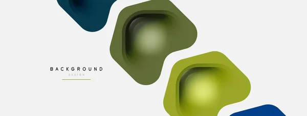 Farbige Pfeilformen auf weißem Hintergrund. Minimaler geometrischer abstrakter Hintergrund. Vektor-Illustration für Hintergrundbild oder Landing Page — Stockvektor
