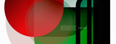 Yaratıcı geometrik duvar kağıdı. Asgari çember üçgen ve kare çizgi soyut arkaplan. Duvar kağıdı afişi veya iniş sayfası için vektör illüstrasyonu