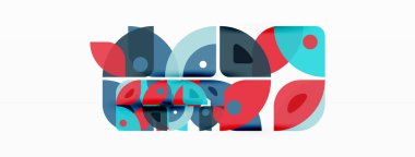 Çizgiler, kareler, daireler ve üçgenler. Duvar kağıdı, pankart, arkaplan, sunum veya iniş sayfası için Geometrik soyut arkaplan