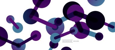 Ağ konsepti soyut arka plan. Nokta bağlantısı. Büyük veri fikri. Duvar kağıdı, afiş, arkaplan veya iniş için iş şablonu