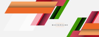 Geçmişi. Geometrik köşegen şekiller ve çizgiler soyut bileşim. Duvar kağıdı afişi veya iniş sayfası için vektör illüstrasyonu