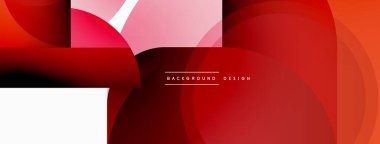 Yaratıcı geometrik duvar kağıdı. Asgari çember üçgen ve kare çizgi soyut arkaplan. Duvar kağıdı afişi veya iniş sayfası için vektör illüstrasyonu