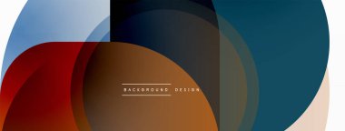 Yaratıcı geometrik duvar kağıdı. Asgari çember üçgen ve kare çizgi soyut arkaplan. Duvar kağıdı afişi veya iniş sayfası için vektör illüstrasyonu