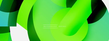 Soyut arkaplanı çember içine al. Duvar kağıdı afişi arkaplan kartı veya iniş sayfası için vektör illüstrasyonu