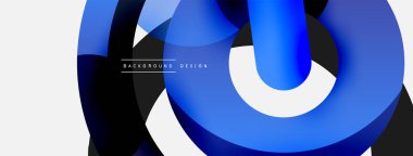 Soyut arkaplanı çember içine al. Duvar kağıdı afişi arkaplan kartı veya iniş sayfası için vektör illüstrasyonu