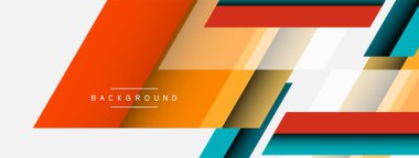 Geçmişi. Geometrik köşegen şekiller ve çizgiler soyut bileşim. Duvar kağıdı afişi veya iniş sayfası için vektör illüstrasyonu