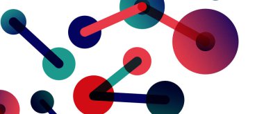 Ağ konsepti soyut arka plan. Nokta bağlantısı. Büyük veri fikri. Duvar kağıdı, afiş, arkaplan veya iniş için iş şablonu