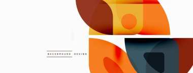 Çizgiler, kareler, daireler ve üçgenler. Duvar kağıdı, pankart, arkaplan, sunum veya iniş sayfası için Geometrik soyut arkaplan