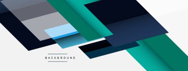 Geçmişi. Geometrik köşegen şekiller ve çizgiler soyut bileşim. Duvar kağıdı afişi veya iniş sayfası için vektör illüstrasyonu