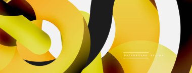 Soyut arkaplanı çember içine al. Duvar kağıdı afişi arkaplan kartı veya iniş sayfası için vektör illüstrasyonu