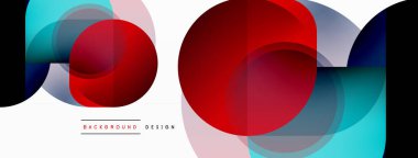 Geometrik asgari duvar kağıdı. Geometrik şekiller. Duvar kağıdı afişi veya iniş sayfası için vektör illüstrasyonu