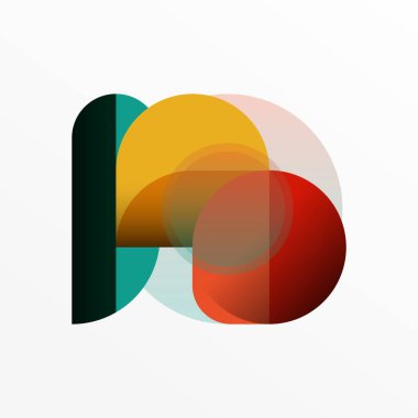 Yuvarlak üçgen çizgileri ve daireleri şekillendirir. Duvar kağıdı afişi arkaplanı veya iniş sayfası için Geometrik vektör çizimi