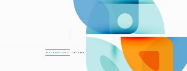 Çizgiler, kareler, daireler ve üçgenler. Duvar kağıdı, pankart, arkaplan, sunum veya iniş sayfası için Geometrik soyut arkaplan