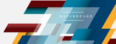 Geçmişi. Geometrik köşegen şekiller ve çizgiler soyut bileşim. Duvar kağıdı afişi veya iniş sayfası için vektör illüstrasyonu