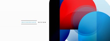 Yuvarlak üçgen çizgileri ve daireleri şekillendirir. Duvar kağıdı afişi arkaplanı veya iniş sayfası için Geometrik vektör çizimi