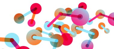 Ağ konsepti soyut arka plan. Nokta bağlantısı. Büyük veri fikri. Duvar kağıdı, afiş, arkaplan veya iniş için iş şablonu