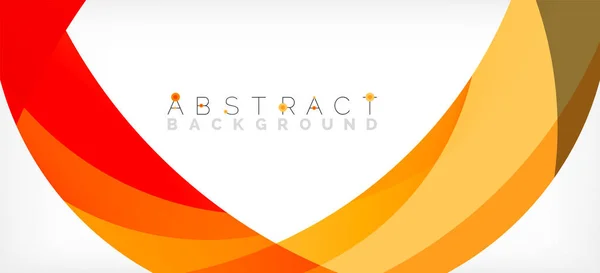 Color circle shapes, minimal geometric background. Trendy dynamic composition. Vector Illustration For Wallpaper, Banner, Background, Landing Page — Vettoriale Stock