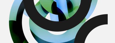 Soyut arkaplanı çember içine al. Duvar kağıdı afişi arkaplan kartı veya iniş sayfası için vektör illüstrasyonu