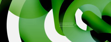 Soyut arkaplanı çember içine al. Duvar kağıdı afişi arkaplan kartı veya iniş sayfası için vektör illüstrasyonu